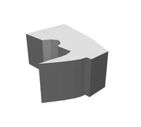 Wall Hook Hanger Rhino Design for Clothes - Adhesive Home Organization Mount