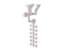 Wall Hooks, Adhesive Towel Hooks, Multipurpose Holder, Robot Shape Rack, No-Drill Easy Mount Design, Strong Space-Saving Organizer, Ideal for Door Purse Backpack, 20 x 9 cm