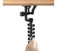 Wall Hooks, Adhesive Towel Hooks, Multipurpose Holder, Robot Shape Rack, No-Drill Easy Mount Design, Strong Space-Saving Organizer, Ideal for Door Purse Backpack, 20 x 9 cm
