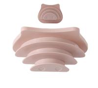 Wall Hooks, Cartoon Animal Hooks, Daily Use Nose Design with Adorable Style 3.15x3.94inches, Utility Hangers for Kids, Students, Bedroom, Living Room, Office, Apartment Pink White