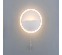 Wall Lamp Bedside Wall Lamp Modern Simple Wall Sconce Creative Hotel Wall Lantern with Pull-Wire Switch for Bedroom Living Room Study Room Corridor Dining Room Restaurant/B