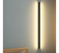 Wall Lamp,Black Mounted Light Rectangle LED Long Strip Lantern Indoor Home Luminaire Lamp Sconces,Chandeliers