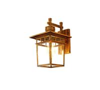 Wall Lamp E27 Outdoor Wall Sconce, Ip45 Waterproof Wall Light Fixture, Led Wall Mount Lighting Fixture, Vintage Industrial Wall Lantern With Clear Glass Shade For Entryway, Porch, Doorway/Bronze