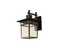Wall Lamp E27 Outdoor Wall Sconce, Ip45 Waterproof Wall Light Fixture, Led Wall Mount Lighting Fixture, Vintage Industrial Wall Lantern With Clear Glass Shade For Entryway, Porch, Doorway/Black