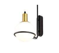 Wall Lamp Living Room Nordic Postmodern Simple Hotel Wall Light Bedroom Bedside Glass Ball Sconce Lantern Creative Corridor Aisle Model Room Light Modern Chandeliers