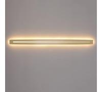 Wall Lamp Nordic Golld Led Wall Light Creative Linear Wall Mounted Light European Simple Decoration Wall Sconces beside Astigmatism Lamp Living Room Study Dining Room Wall Lantern/32Cm(32Cm)/32Cm