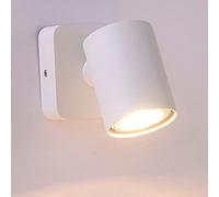 Wall Light, Wall Lamp, LED Wall Spotlight with Switch,Rotatable Bedside Reading Wall Lamp Mounted Downlight, Indoor Display Task Wall Sconces for Headboard Picture