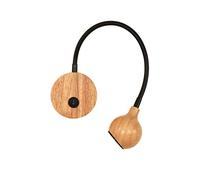 Wall Light, Wall Lamp, Wall Lamp 3W Bedside Lighting Gooseneck Light Flexible Desk Lamp LED Interior Sconce Book Light Bedroom Office 210Lm 3500K,Black