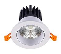 Wall Lights Ceiling Light White 7W Indoor Downlight Ceiling Light Fixture 75mm Cut Hole No Flicker Spotlight Fire Rated Wash Wall Lamp for Bathroom Hallway,
