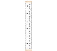 Wall Measurement Height Kids, Growth Tracker Chart, 78,7 Inches Removable Wood Canvas Lanyard, Room Interior Tool for Home Playroom Nursery, Natural, Homes, Rooms