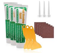 Wall Mending Agent Cream,Crema per Riparazioni di Crepe e Rotture con Raschietto e Ugello a Punta,kit di riparazione per pareti con anti-muffa valido per l'ambiente per peeling pareti domestiche