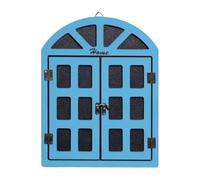 Wall Message Sign - Notice Display Panel, Rewritable Chalk for Instruction, Vintage Wooden Frame with Mounting Hardware, Classroom Supplies, Aesthetic Blackboard for Bistro Boutique