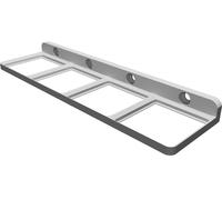 Wall Mount Base for Gridfinity 4x1 Modules - Tool Display System