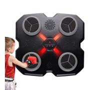 Wall Mount Boxing Machine, Intelligent Punching Trainer, Smart Counting Fitness Equipment, Compact Home Gym Gear with LED Display Speed Sensor for Men Women in Dormitory, Living Room,