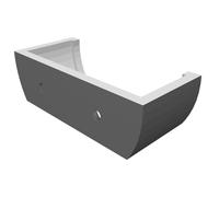 Wall Mount Bracket for Amazon Echo Dot 2nd Gen - Reinforced Design with Hardware