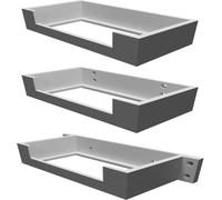 Wall Mount Bracket for Sonos Connect Amp ZP120 - Heavy Duty with Ports