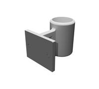 Wall Mount Bracket for Ubiquiti Nanostation Universal Installation with Hardware