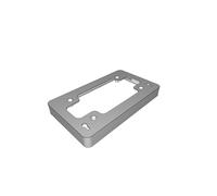 Wall Mount Case for 7-inch Raspberry Pi Display with DHT22 Sensor Integration