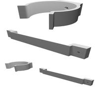 Wall Mount Clip for Jimmy Vacuum Cleaner Accessories and Attachments Storage