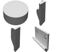 Wall Mount Compatible with Zmorph Fab Covers - Magnetic & Screw Mount System