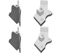 Wall Mount Display Holder for Xbox and DVD Games with Easy Access Design