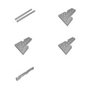 Wall Mount Display Stand for iPad - Angled Home Office Support Bracket