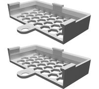 Wall Mount for Breadboard Compatible with Raspberry Pi Electronics Projects