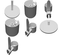 Wall Mount for Google Heat Link E Thermostat UK with Cable Management