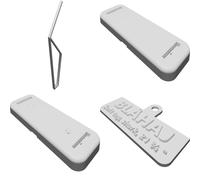 Wall Mount for IKEA Blahaj Shark Display Holder - Small Size Compatible