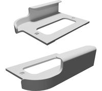 Wall Mount for Mac Mini with Two-Part Installation System and Enhanced Access