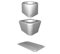 Wall Mount for Makita DDF459 Cordless Drill with Magnetic Bit Storage