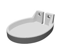 Wall Mount for Oral B Electric Toothbrush Reinforced Charger Holder with Screws