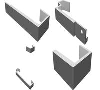 Wall Mount for PlayStation 3 PS3 Console Display Holder Space Saving