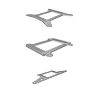 Wall Mount for Raspberry Pi 4 Aluminum Case Compatible with VESA 75/100/200