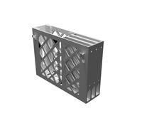 Wall Mount for Raspberry Pi 4 & Triple 2.5" SSD - Aluminum Case Compatible