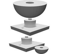 Wall Mount for Zildjian 20" Crash Cymbal Display Holder with 12mm Rod