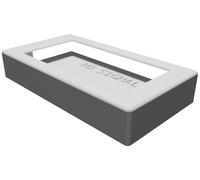 Wall Mount Frame for iPhone 6 with OtterBox Case - Cable Management Design