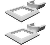 Wall Mount Holder for Berker Switch Frame Remote LED Panel Controller (2 Styles)