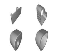 Wall Mount Holder for Broom and Mop - Dual Material Cleaning Tool Storage