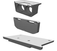 Wall Mount Holder for Oral B Electric Toothbrush - Dual Charger Storage Solution