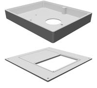 Wall Mount Housing for AC Infinity Controller 67 - Recessed Installation Design