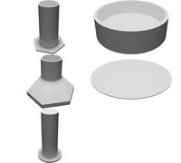 Wall Mount Kit Compatible with Aeropress Coffee Maker Storage System