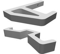 Wall Mount Organizer for PlayStation Move Controllers and VR Headset - Gaming