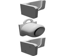 Wall Mount Paper Towel Holder with Removable Inserts 28x28mm Kitchen Roll