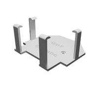 Wall Mount Plate for iSDT Q6 Battery Charger Holder Stand Professional Storage