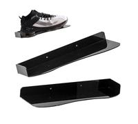 Wall Mount Shoe Shelf, Acrylic Shoe Holder, Sturdy Interior Decoration Tray, Showcasing Sneaker Collection, Floating Shoes Organizer, Ideal for Sneakers Use