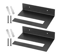 Wall Mount Snowboard Hanger, Reusable Dangling Storage Mounts with Durable Straps and Hooks for Home, Garage, Studio, Apartment, Gear Room, Indoor Display, 7.09x4.92x1.57 Inches