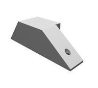 Wall Mount Vertical Laptop Stand for Notebooks up to 45mm - Space Saving Storage