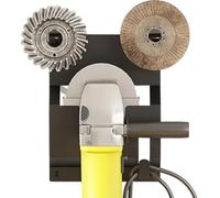 Wall-Mounted Angle Grinder Bracket - Metal Grinder Holder Storâge Rack | Power Tool Organizer For Ğarage Workshop | For Cutting, Polishińg Machines