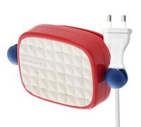 Wall-Mounted Cable Organizer - 5.12x1.46x2.64 Inches Cord Organizer | Wall Mounted Clip Organizers | Dustproof Wire Cord Storage | No Drill Wire Keeper Organizers for TV Computer Usb Hub